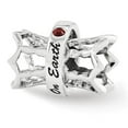 thumbnail image 1 of FB Jewels Sterling Silver Reflections Crystals from Swarovski Peace Spinner Bead, 1 of 3