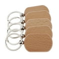 thumbnail image 2 of S SERENABLE 5x5X Wood Charms Blank For DIY Personal Keychain Rounded rectangle 42x30mm, 2 of 8