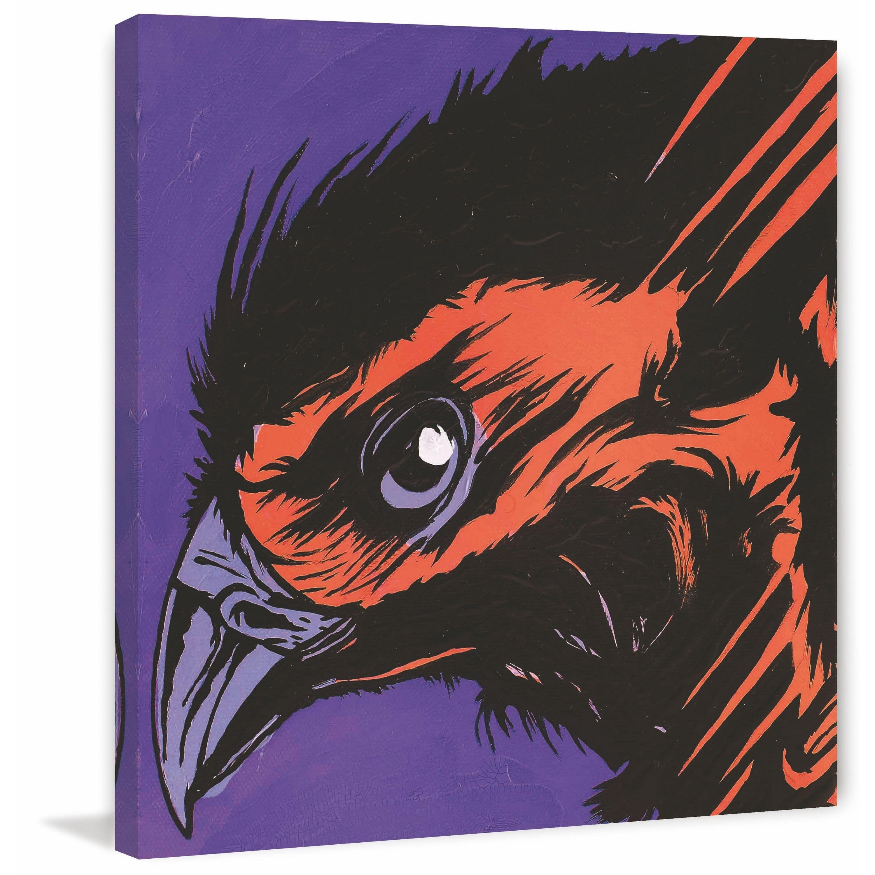 Marmont Hill "Raven 2" Print on Canvas