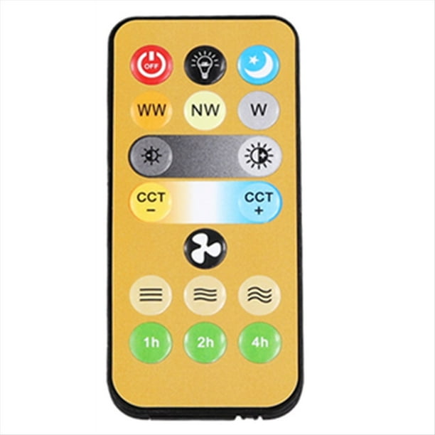 Interruptores Inalámbricos con Temporizador de 3 Velocidades para Ventilador de Techo E27, Control Remoto con Temporizador de 1 A 4 H.