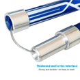 thumbnail image 4 of Soidarity Bastones de senderismo, bastones plegables para escalar, bastones impermeables para senderismo, bastones gruesos, bastones ajustables portátiles Escalada Azul Soidarity OD016996-02, 4 of 6