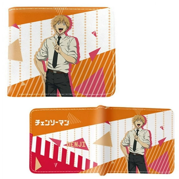 Denji Style A - Chainsaw Man 4x5" Bi-Fold Wallet