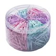 thumbnail image 1 of Clasificación de datos del palíndromo del color de macarrón de 1200 clips con clasificación de datos del clip de papel de 28m m, 1 of 5