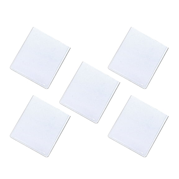 Set of 5pcs Clear Acrylic Magnetic Picture Holder Magnetic Pictures Frame Refrigerator Magnets Insert &Seal Small Photos