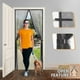 thumbnail image 2 of Window Door Mosquito Net 120x220 cm, Latest Models 2023, Mosquito Repellent Curtain, No Drilling Required - Black, 2 of 4