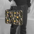 thumbnail image 5 of Lsque Owls And Plants Pattern Laptop Bag – Portable & Slim Single-Shoulder Computer Case with Adjustable Strap, Protective, Lightweight for 13”/14”/15.6” Laptops, 5 of 8