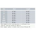thumbnail image 3 of Women's Stretchy Twill Mid-Rise Shorts with Side Pockets - Soft Brushed Fabric, Flattering Fit Casual Shorts for Summer Walking & Errands,Black L, 3 of 5