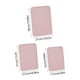 thumbnail image 3 of Juego de 3 bandejas rectangulares de plástico para servir (grandes, medianas, pequeñas) | Beige, azul claro, rosa y verde | Platos resistentes para refrigerios y portavasos | Bandejas multiusos p, 3 of 5