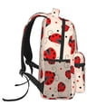 thumbnail image 3 of Balery Red Ladybug Mochila Escolar Impresa, Mochila Ligera para Viajes Casual, Mochila Duradera y Cómoda Multifuncional, Mochila para Laptop-One Size, 3 of 5