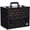 Black Star, variant on Makeup Case 6 Trays Large 14" x 8.5" x 11" Train Cases Cosmetic Organizer Storage Box - Star Pattern