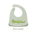 thumbnail image 3 of Quinlirra Silicone Baby Bibs for Boys Girls, Waterproof Toddler Bibs, Unisex Baby Bibs for Eating, BPA Free, Soft Cute Silicone Bibs with Large Food Catcher-B&9.05*12.2inch, 3 of 8