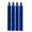 Blue, variant on Spell Candles 4" Lot of 4 - Choose from 15 Colors! Mini Taper Chime Candle Magic