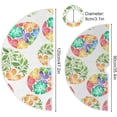 thumbnail image 3 of Coolnut Easter Eggs Christmas Tree Skirt 48", Easter Tree Skirt Double Layers Polyester Easter Tree Skirt for Easter Holiday Party Decoration, 3 of 6