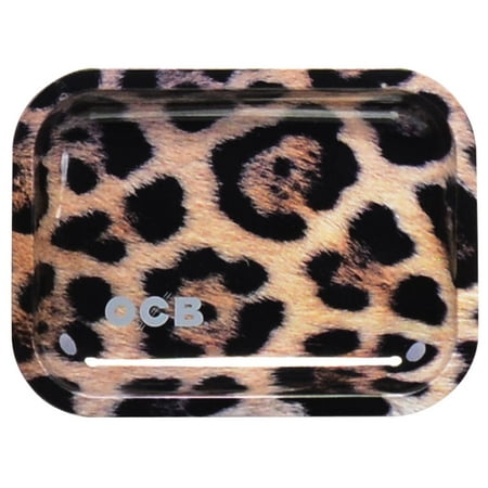Ocb Rolling Papers - OCB Metal Rolling Tray - Jaguar / Small (7.5