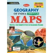 Geography of India Through Map (Eng), (Paperback)
