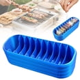 thumbnail image 2 of XIPYYKM 10-Compartment Gradient Color Diamond Art Storage Box, Large Capacity Wear Diamond Art Diamond Bead Organizer for Bagged Diamonds, Pens, Tweezers - Diamond Art Accessories Tool Rack, 2 of 9