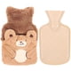 thumbnail image 1 of Leak-Proof Hot Water Bag Winter Use Brown Plush Material Relieve Muscle Soreness Function 1Set, 1 of 4