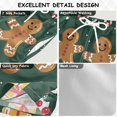 thumbnail image 2 of FORMRS Boys Swim Trunks Quick Dry Mesh Liner Boardshorts Sizes XS-XL, Green Christmas Gingerbread, 2 of 7