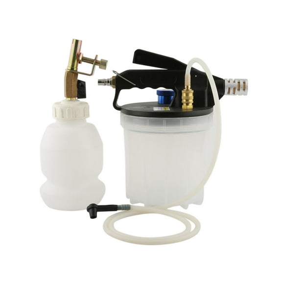 Purgador de frenos al vacío, de purgador de frenos de aire, equipo de botella de recarga de 1L, cambio de aceite de líquido de frenos, tubo de 1/4