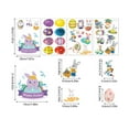 thumbnail image 3 of Guozer Easter Window Stickers Easter Decals Easter Window Clings for Glass Windows, Nursery, Boys and Girls Room Decor, Spring Window Easter Egg Bunny Wall Decals Peel and Stick, 3 of 6