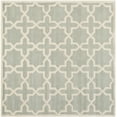 thumbnail image 2 of SAFAVIEH Chatham Giovanni Geometric Wool Area Rug, Gray/Ivory, 7' x 7' Square, 2 of 8