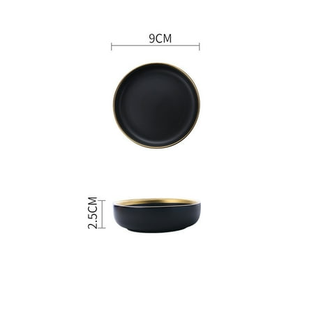 

Big Soup Bowl Rice Bowl About Household Ceramic Plate 9style