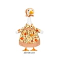 thumbnail image 3 of YuanGuangQ Thanksgiving Fall Maple Goose Outfit Goose Clothes for 23 in Cement or Plastic Geese Costume Dress for Yard Lawn Outdoor Garden Duck Statue Autumn Party Holiday Decor, 3 of 6
