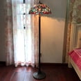 thumbnail image 3 of CHLOE Lighting PRISCILLA Tiffany-style 2 Light Victorian Floor Lamp 18" Shade, 3 of 3