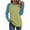 Yellow, variant on Chbgutlmr Womens Long Sleeve Tops Color Block Raglan Crewneck Loose Comfy Casual Blouses Fall Basic Shirts