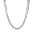 thumbnail image 1 of Collier Multi Cordon Perle en Argent Sterling, 18", 1 of 1