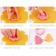 thumbnail image 3 of Baking Christmas Cutter  Set 6 Piece Pattern Kitchen DIY Baking  For Biscuits Pastries Fondant Cakes, 3 of 8