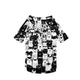 thumbnail image 5 of Comfortable Pet Tee All Over Print Dog Shirt for Small Dogs Medium Large Dogs Breathable Lightweight Pet Apparel Dog Themed Clothing for Indoor Outdoor Activities Grey, 1 Pack, 5 of 5