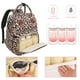 thumbnail image 5 of Mochila para pañales Femuar multifuncional con estampado de leopardo, 5 of 6