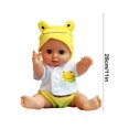 thumbnail image 3 of Danhjin Baby Doll, Voice Blinking Talking Vinyl Simulation Doll with Soft Rubber Baby Toys, Early Education Dolls, 3 of 6