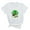 White, variant on Saint Patricks Day Shirt Women's Fashion Saint Patrick Printed Round Neck Short Sleeves Casual T-Shirt Top St. Patricks Day Shirts for Women