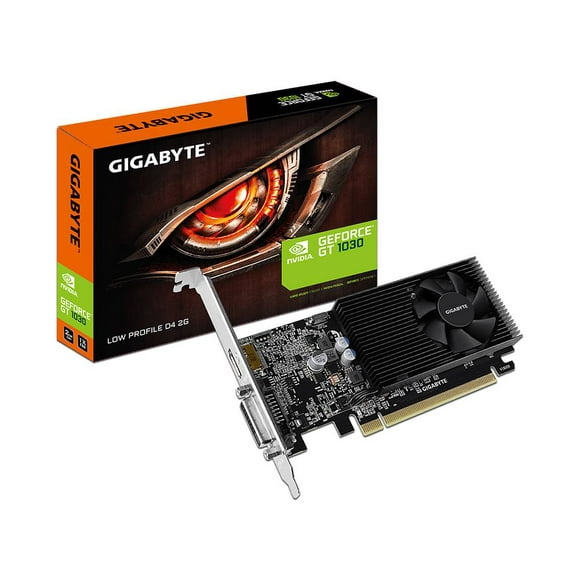Tarjeta de Video NVIDIA GeForce GT 1030 Gigabyte D4 Low Profile 2GB