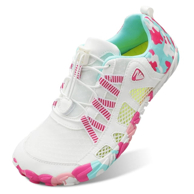 Zapatos acuáticos L-RUN para hombre y mujer blancos (EU42/US9.5M/US11W)