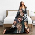 thumbnail image 6 of Blanket Hayden Christensen Soft and Comfortable Wool Fleece Throw Blankets Gift for Home Decoration Sofa Office car Camping Yoga Travel Home Decoration Cozy Plush Beach, 6 of 6