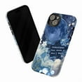 thumbnail image 3 of Moonlight Dream Phone Case, Aesthetic iPhone Case with Quote and Starry Sky Design, Protective Phone Cover for iPhone 16, 15, 14, 13, 12, 11 Plus, Pro Max, Mini, 3 of 6