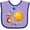 Lavender and Purple, variant on Inktastic Sun and Planets- Yes, and Pluto Boys or Girls Baby Bib