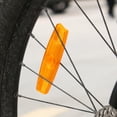 thumbnail image 2 of Clip de advertencia de seguridad para Reflector de llanta de rueda de lente reflectante de plástico para radios de bicicleta, 2 of 5