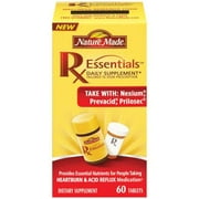 Nature Made: Heartburn & Acid Reflux Tablets Rx Essentials Daily Supplement, 60 ct