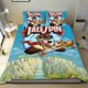 thumbnail image 1 of TaleSpin Conjunto de sábanas temático, trío de piezas, cómodo y amigable con la piel, diseño único, regalo de decoración para el hogar para familiares, amigos y fans,135cm *200cm, 1 of 6
