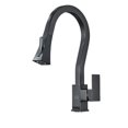 thumbnail image 1 of Digital Display Kitchen Faucet, Brushed 4 Functions Single Handle Pull Out Kitchen Sink Mixer Hot And Cold Water Taps ,Easy to Install, 1 of 7