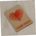thumbnail image 4 of LABSERRON 6Pcs Kraft Paper Greeting Card for Christmas and New Year Festivals Vintage Style 11.8x0.12x6.9In, 4 of 8