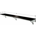 thumbnail image 5 of Arrange a Space Closet Shelf 76in. Espresso, 5 of 6