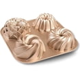 thumbnail image 1 of Baker's Secret Nonstick Fluted Cake Pans, Perfect for Fluted Cakes, Die Cast Aluminum Cake Pans, 2 Layers Non-stick Coating For Easy Release, Cake Pan - Cast Aluminum Collection (Marissa), 1 of 7