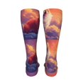 thumbnail image 6 of KLL Sunset Cloud Corgi Print Cool Socks Men's Women's Crew Socks Funny Crazy Novelty Stockings, 6 of 8