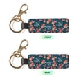 thumbnail image 2 of Wukai Happy Mother's Day Print Leather Car Keychain, Universal Key Fob Keychain, Leather Key Chain Holder for Men and Women,360 Degree Rotatable, 2 of 5