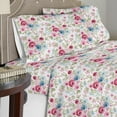 thumbnail image 2 of Pointehaven Flannel Deep Pocket Set with Oversized Flat Sheet, Full, Sylvan, 2 of 6
